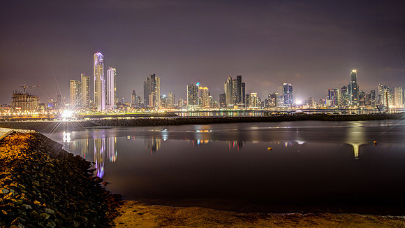 Panama City at Night